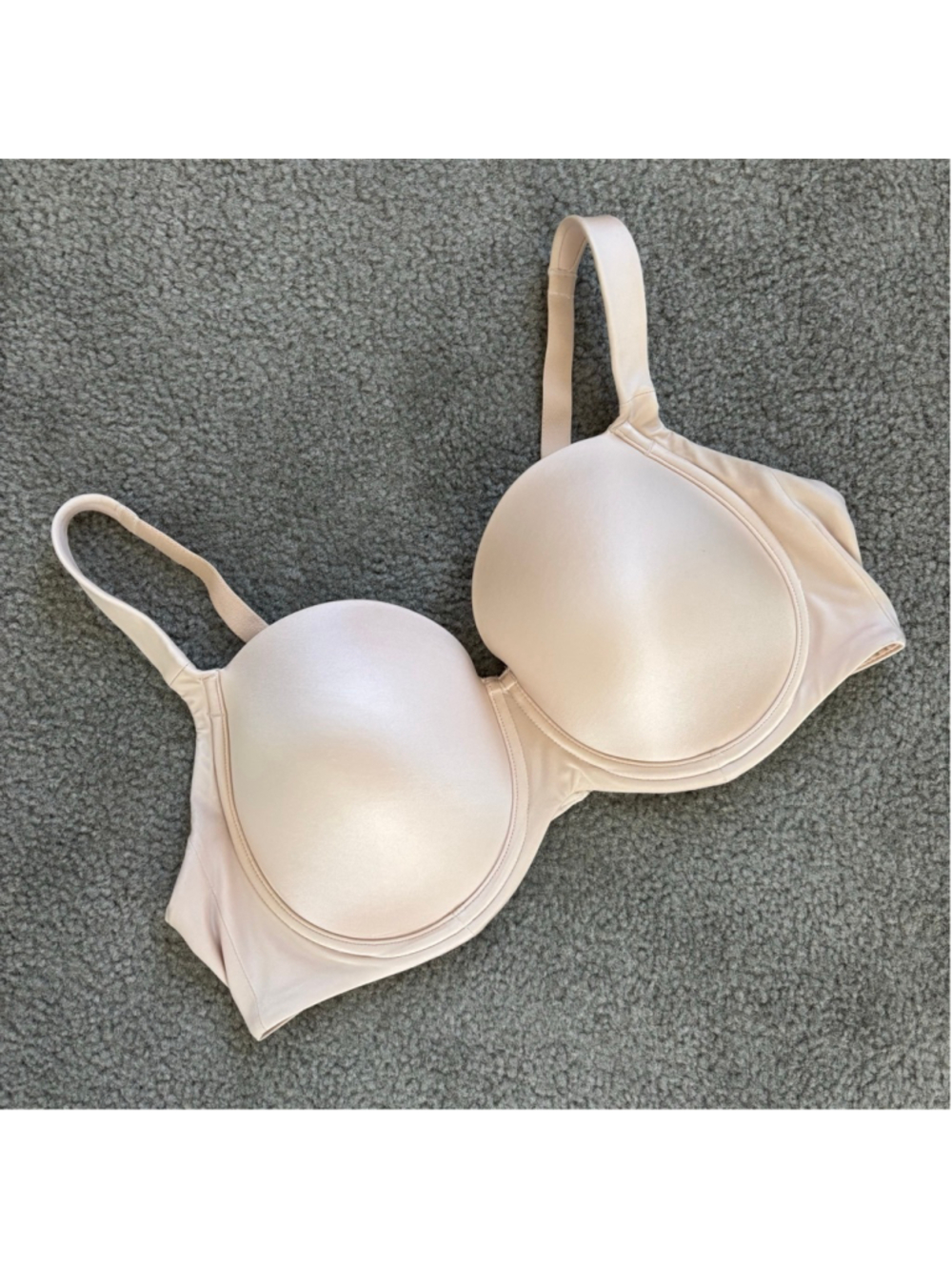 EUC Soma Stunning Full Coverage Bra in Pale Sand | Sz 40D